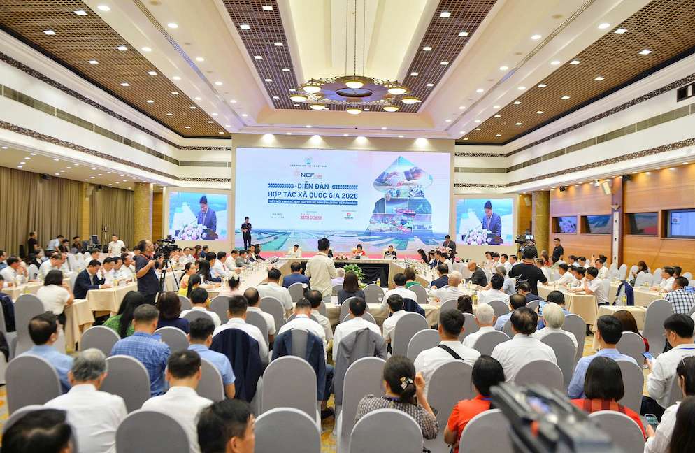 Toàn cảnh Diễn đàn Hợp tác xã Quốc gia lần thứ III năm 2026. Ảnh: NHNN