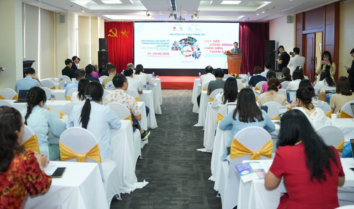 Toàn cảnh buổi họp báo. Ảnh: BTC