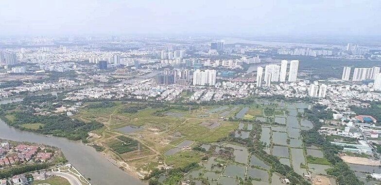 Le projet de zone résidentielle de Bac Phuoc Kien est un projet vital pour Quoc Cuong Gia Lai. Photo: Duy Quang
