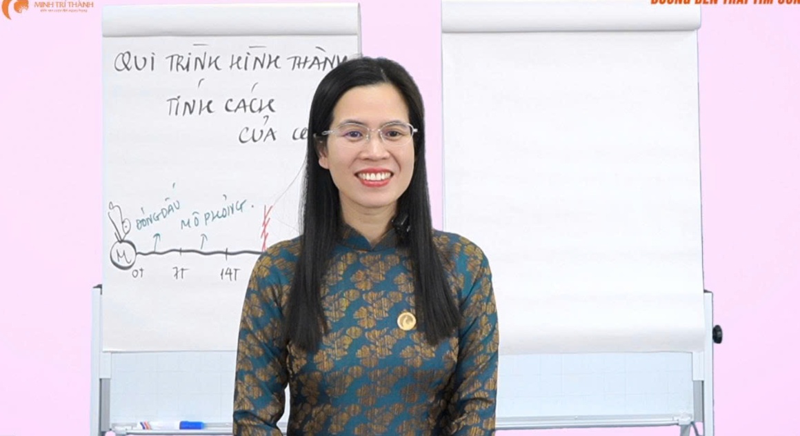 Ths Nguyễn Thạnh Lanh chia sẻ trong chương trình “Đường đến trái tim con”. Ảnh: PV 