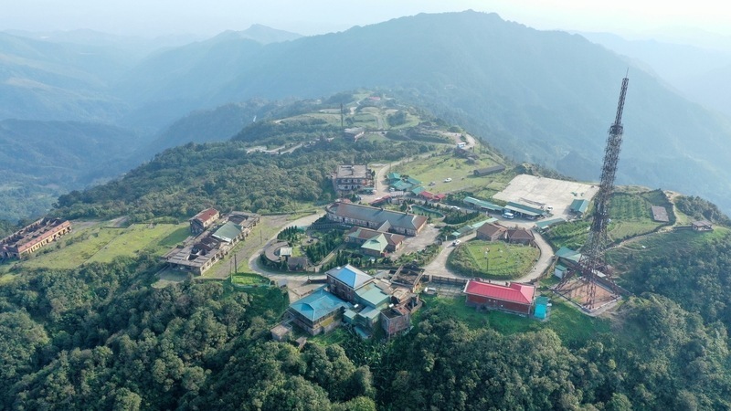On the top of Mau Son, the eco-tourism and cable car complex project is about to be implemented. Photo: Khanh Linh