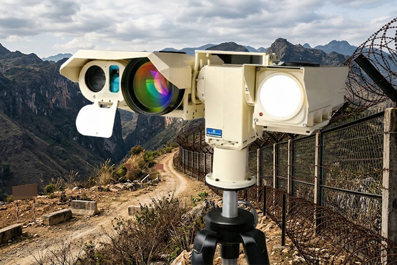 Indian optoelectronic surveillance technology helps improve surveillance and reconnaissance capabilities. Cat Tien Graphics