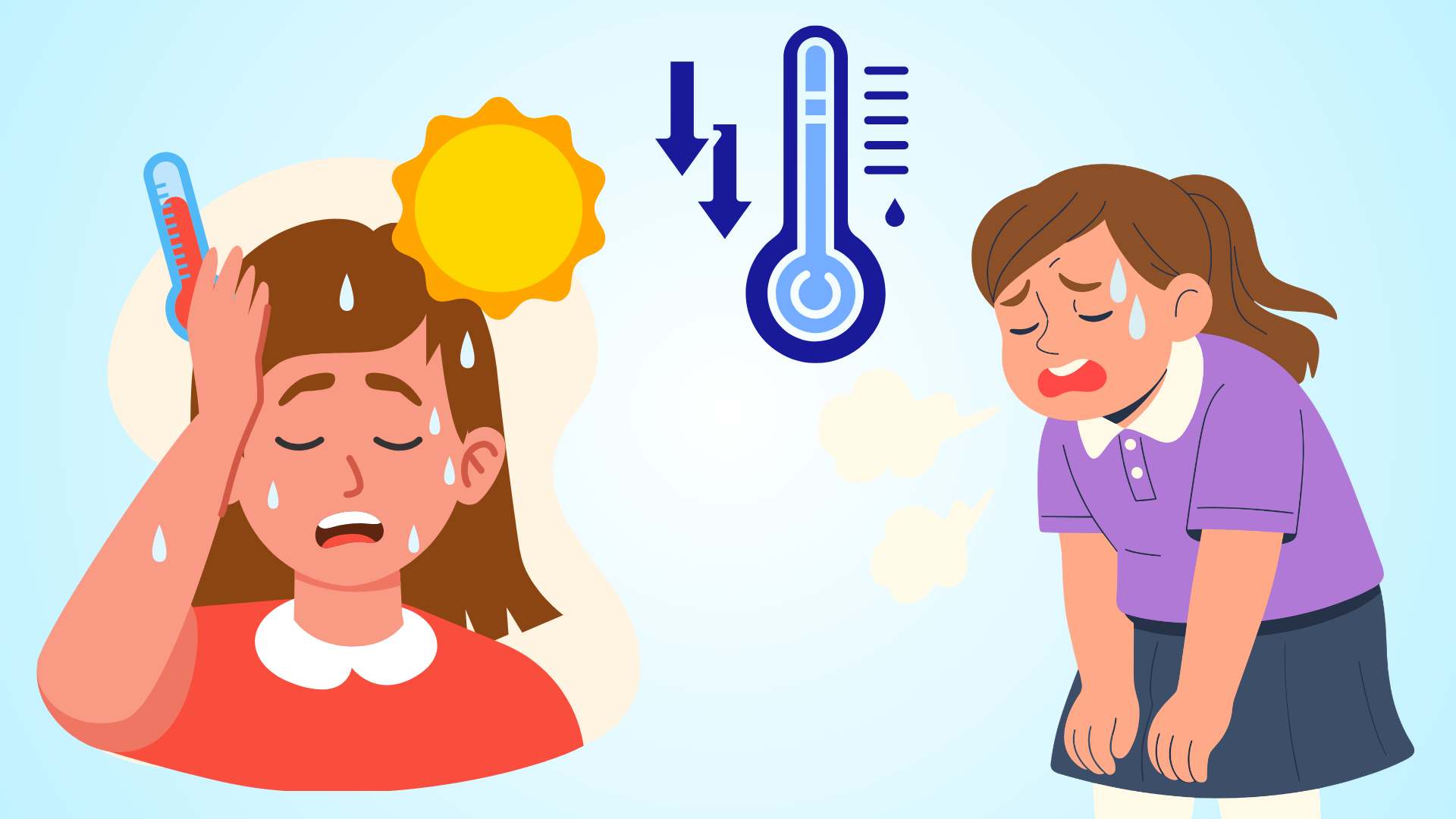 Qu'est-ce qu'il faut boire en cas de coup de chaleur pour se rafraîchir rapidement.