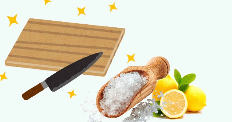 Bí quyết làm sạch thớt bếp, không cần hóa chất mạnh