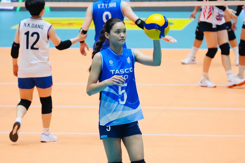 エースのブイ・ティ・アイン・タオは、ベトナム女子バレーボール界で専門性の高い若手選手です。写真:VFV