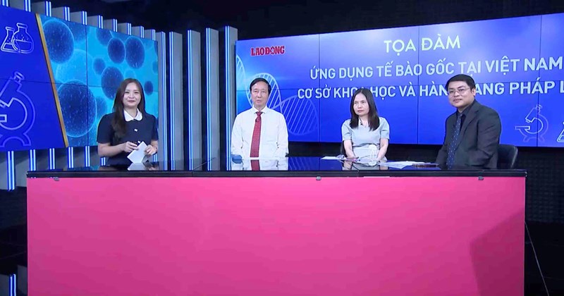 Tế bào gốc và ứng dụng tại Việt Nam: Cơ sở khoa học và hành lang pháp lý