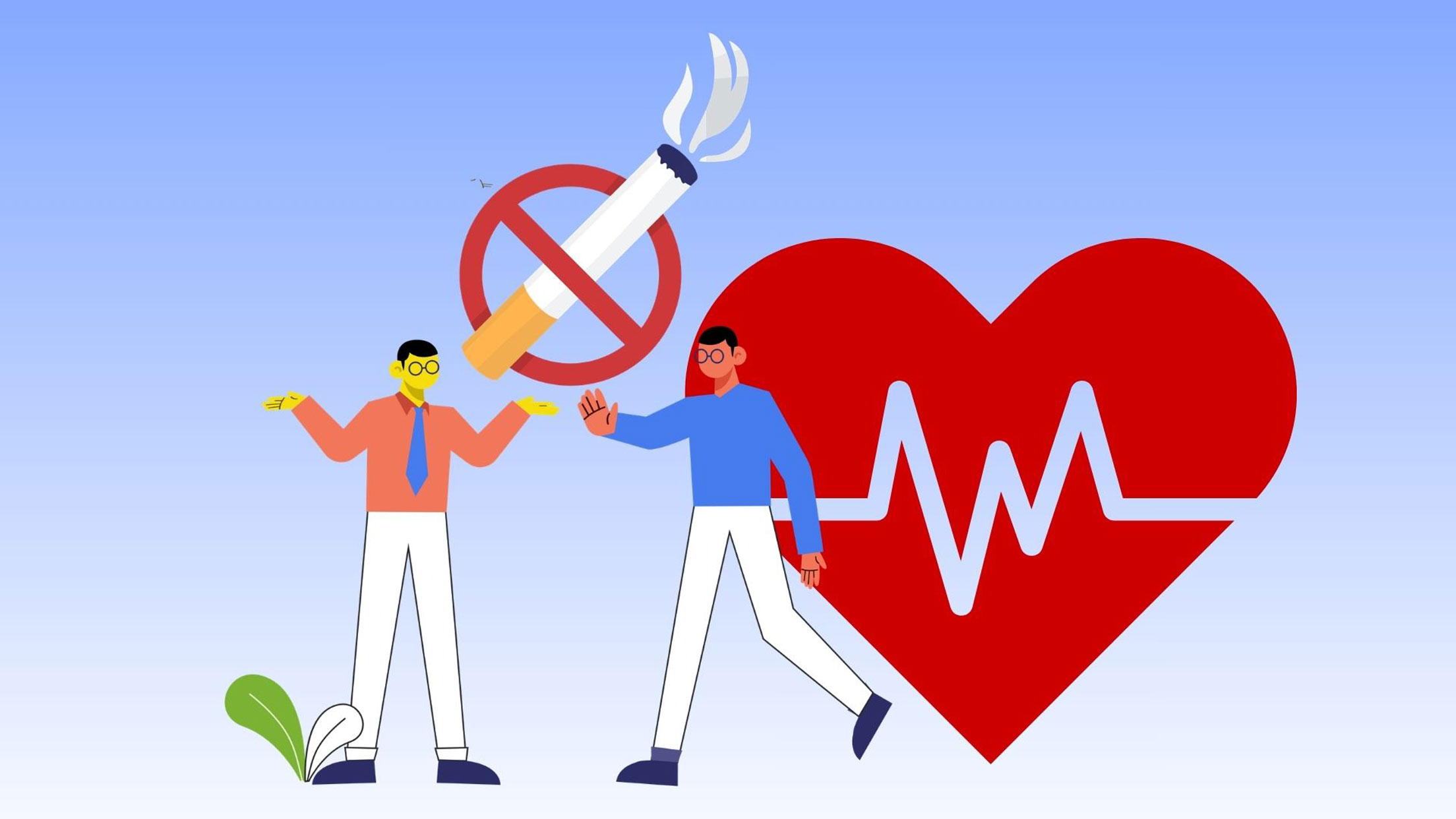 Smoking is the main factor causing arterial damage and formation of blood clots leading to death.