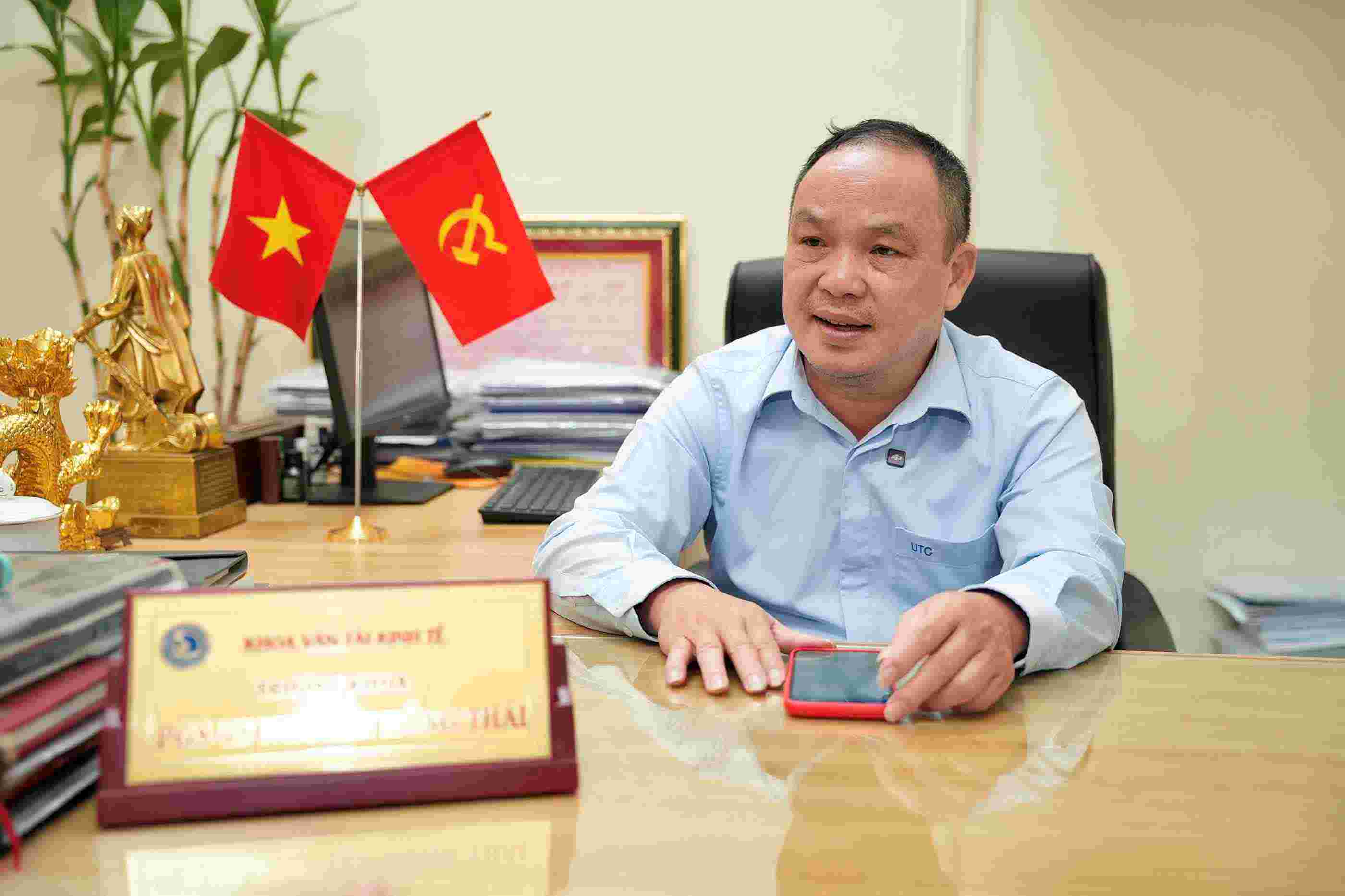 응우옌홍타이 부교수, 박사, 베트남 철도 운송 경제 협회 부회장. 사진: 인물 제공