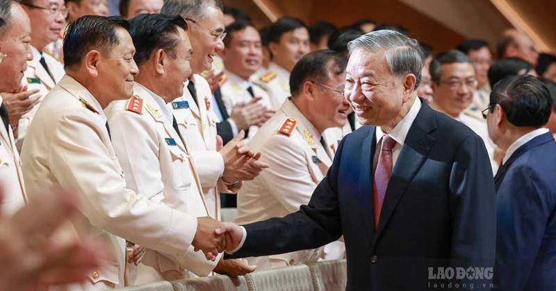 Tổng Bí thư, Chủ tịch nước dự kỷ niệm 80 năm Ngày truyền thống Tham mưu CAND