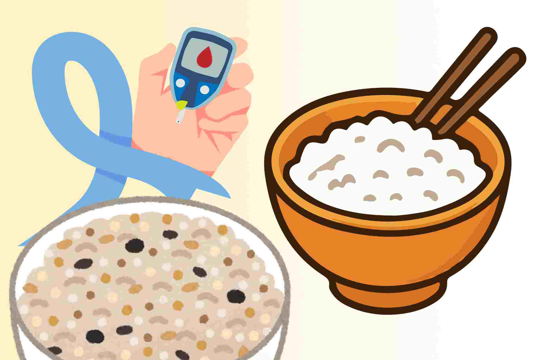5 tipos de arroz buenos para las personas con diabetes, índice glucémico más bajo que el arroz blanco