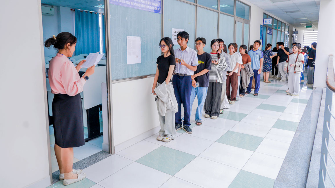 Đại học Cần Thơ thu hút hơn 15.000 thí sinh đăng ký tham gia Kỳ thi V-SAT đợt 3 năm 2026. Ảnh: Đại học Cần Thơ cung cấp