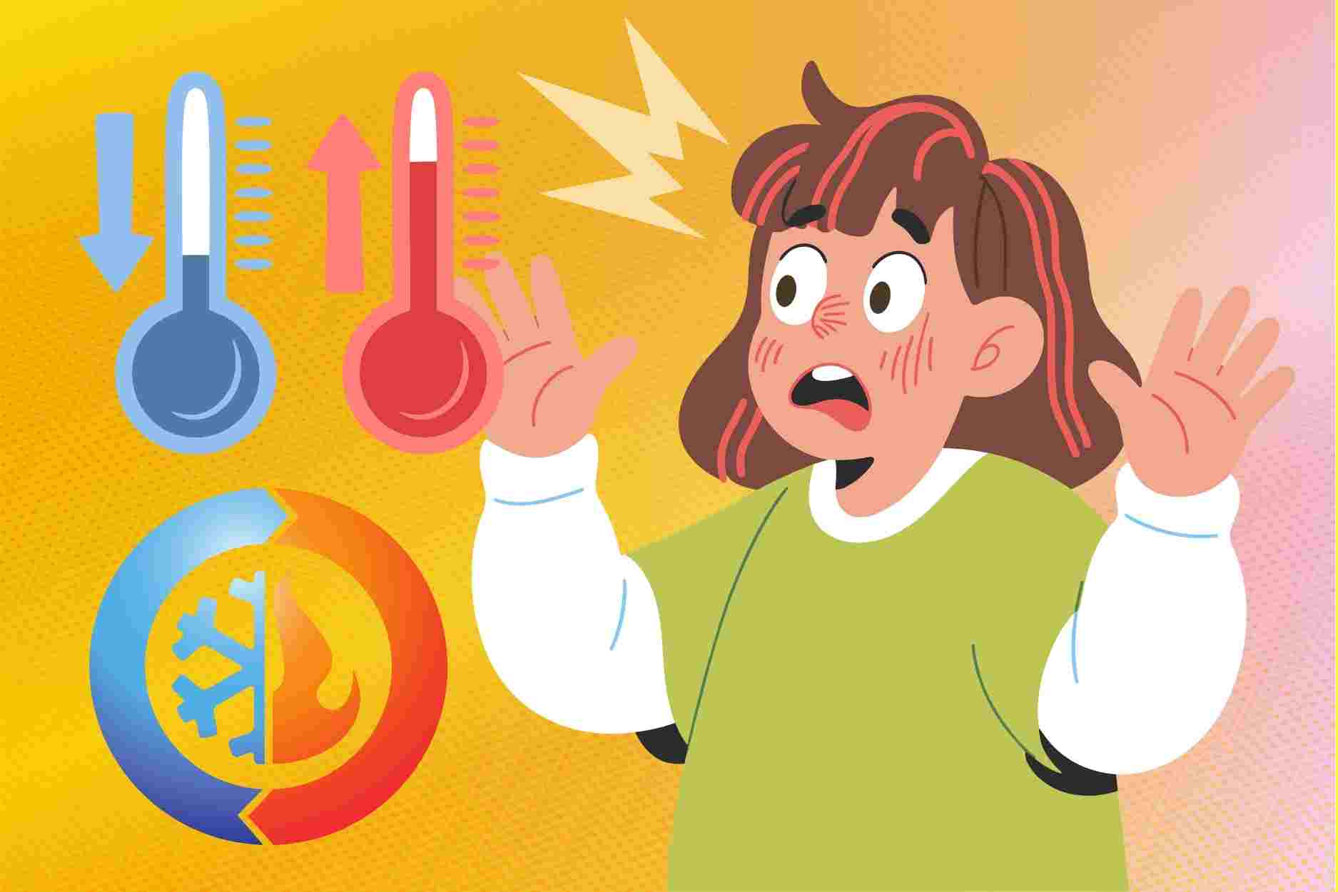 How to avoid getting sick when switching between hot and cold places