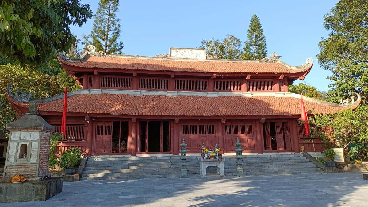 Lễ hội chùa Thanh Mai tưởng niệm 696 năm ngày viên tịch Đệ Nhị Tổ Pháp Loa. Ảnh: Công Hoà 