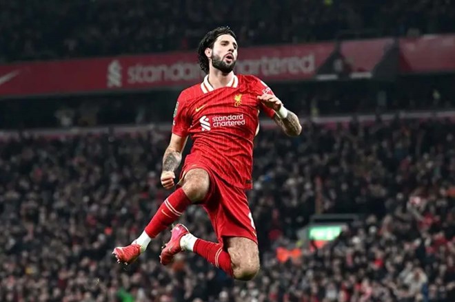 Football commentary on Liverpool vs Fulham in the Premier League.  Photo: AFP