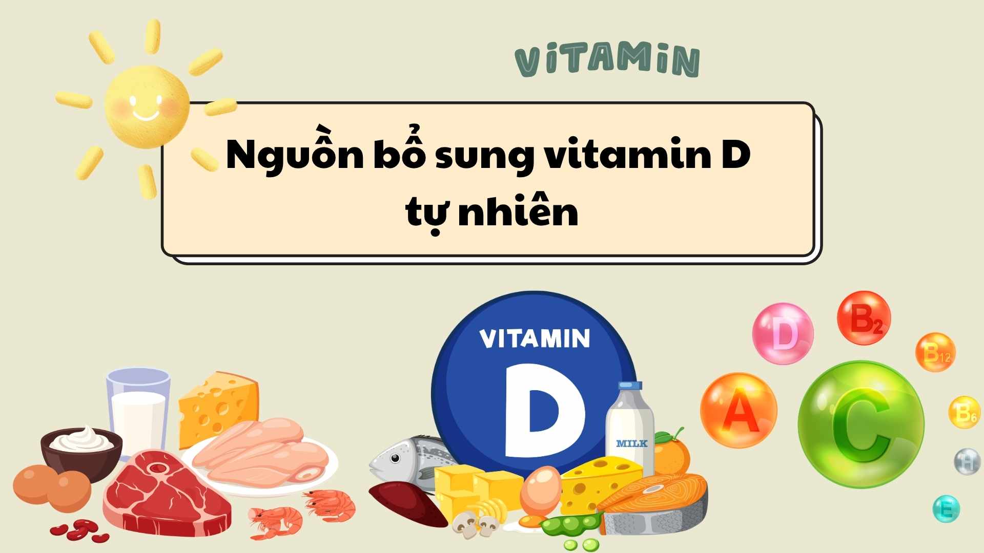 Natural vitamin D supplements