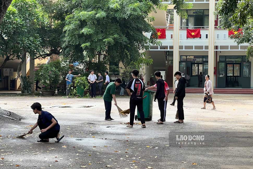 Gia Lai Provincial Department of Education and Training rectifies the situation of make-up teaching to prolong the April 30th - January 1st holiday. 5. Photo: Hoai Phuong