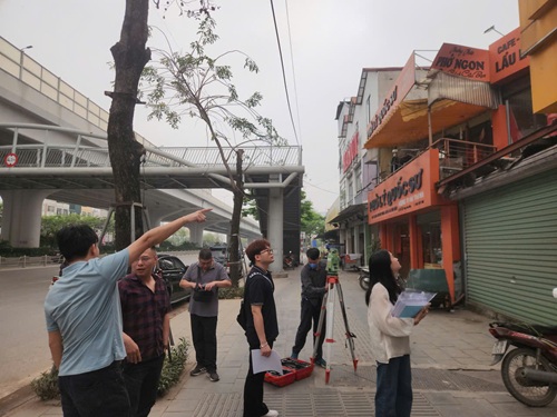 Hanoi accelerates land inventory at Xuan Dinh for the National Museum of History Project. Photo: Minh Hanh