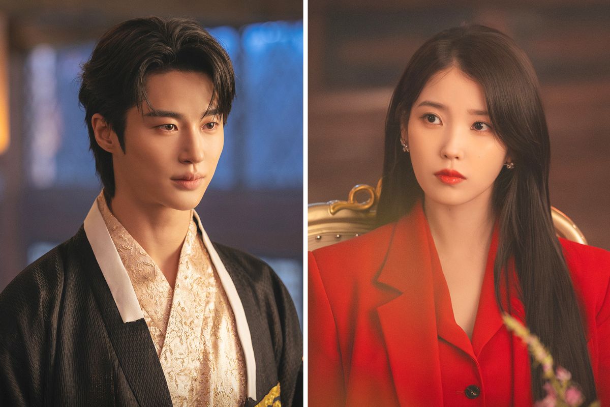 IU cầu hôn Byeon Woo Seok trong tập 1. 