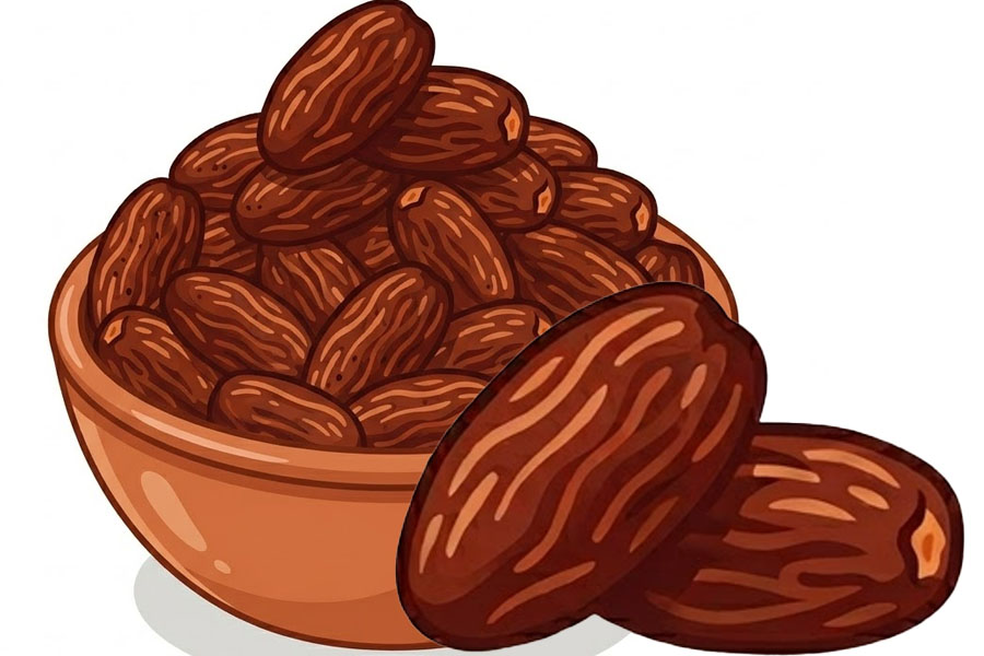 Eating 2 dates each day: Benefits and important notes. Graphics: Thien Nhan