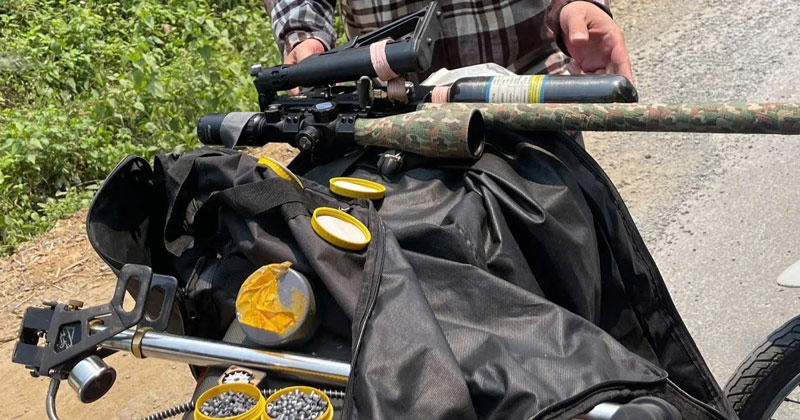 Các tang vật thu giữ trong vụ án. Ảnh: CACC