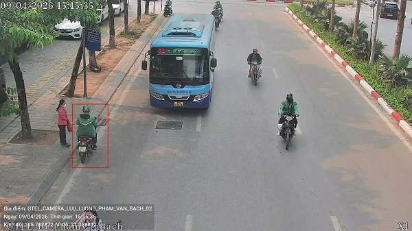 Motorbike owner fined for speeding. Photo: Traffic Police Department