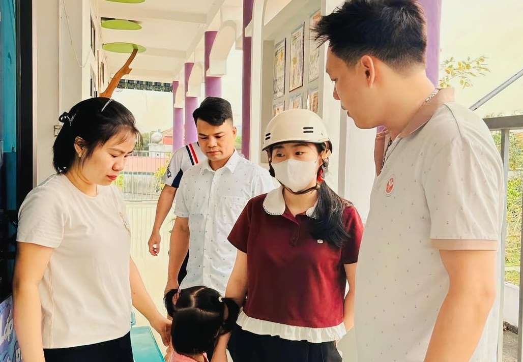 Hải Phòng siết chặt phòng dịch tay chân miệng tại tuyến cơ sở. Ảnh: Nguyên Thương