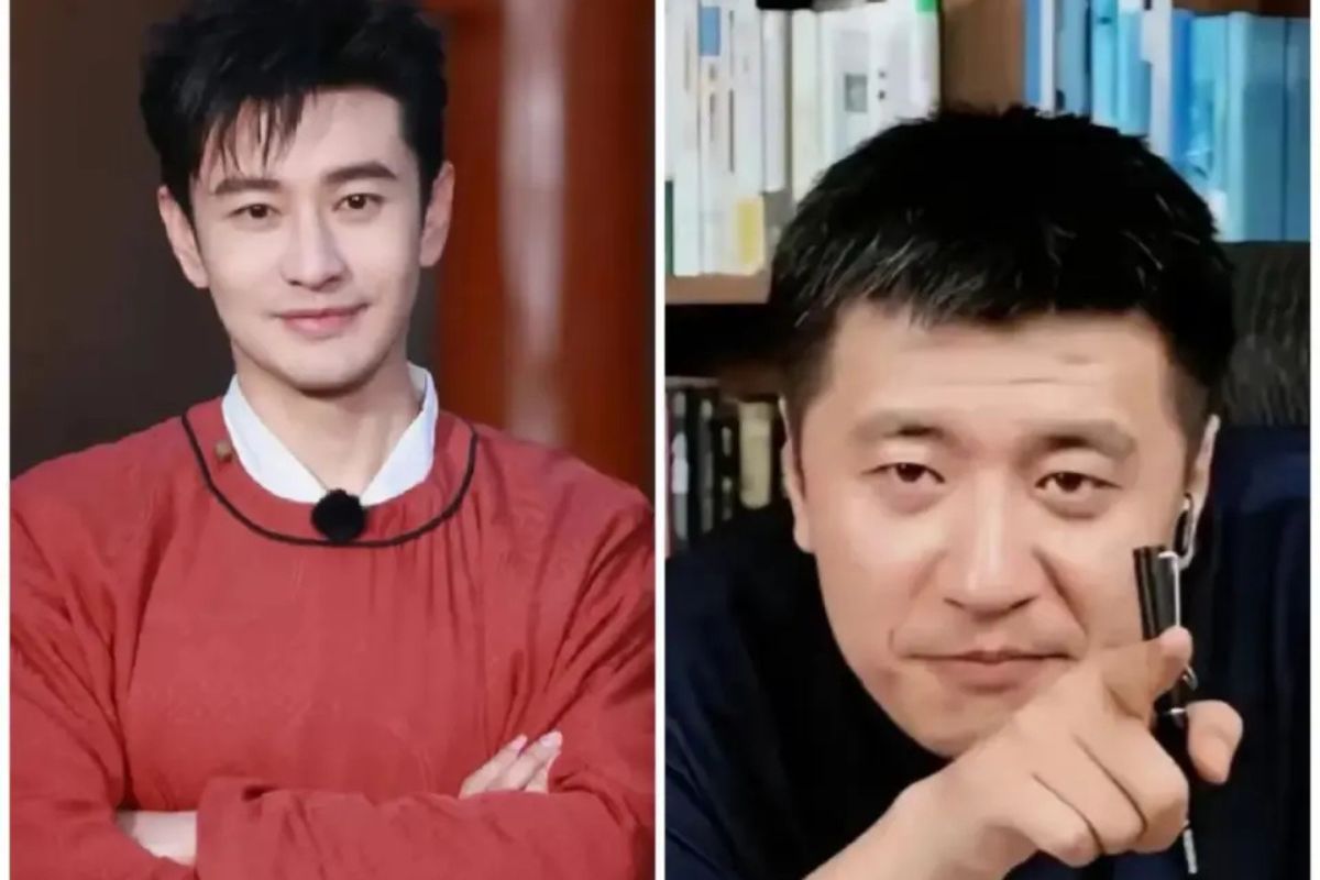 Huỳnh Hiểu Minh và Trương Tuyết Phong. Ảnh: Xinhua