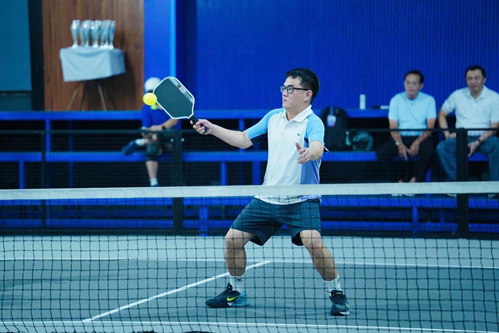 Các vận động viên tranh tài sôi nổi. Ảnh: Sở VHTT TPHCM