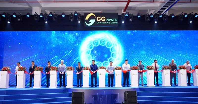 Khởi công nhà máy pin lưu trữ 5GWh/năm tại Hưng Yên