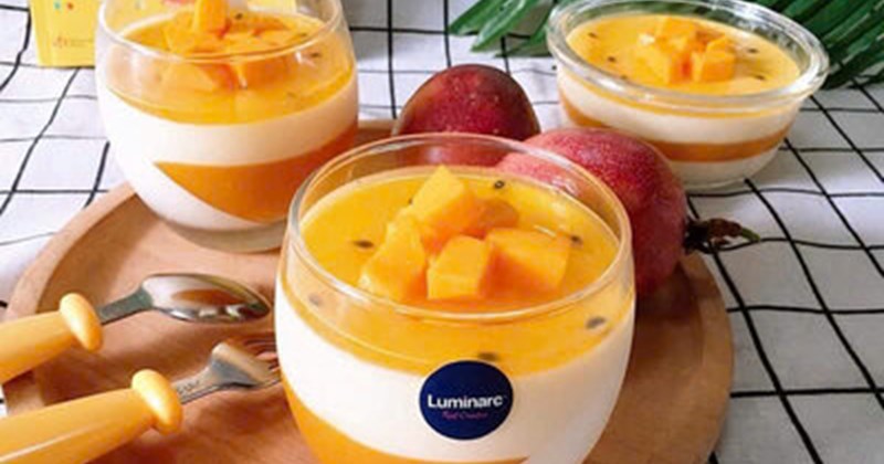 Cách làm panna cotta chanh dây giải nhiệt ngày hè