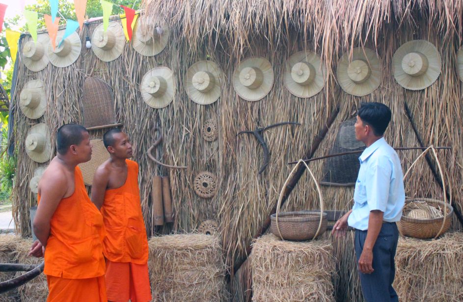 Không khó đón Tết Chol chnam thmay năm 2026 ở chùa Snayđonkum (chùa B52) ở xã Ô Lâm. Ảnh: Thanh Mai 