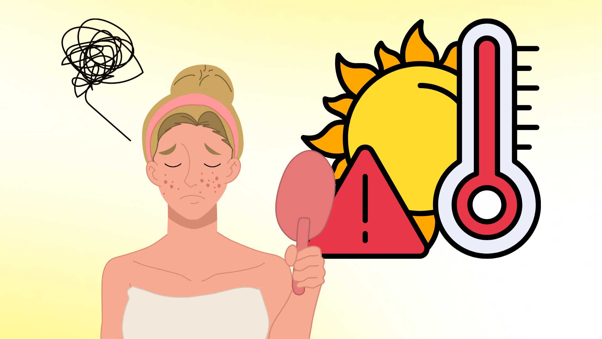 Hot sun easily causes acne, apply these methods immediately to protect your skin
