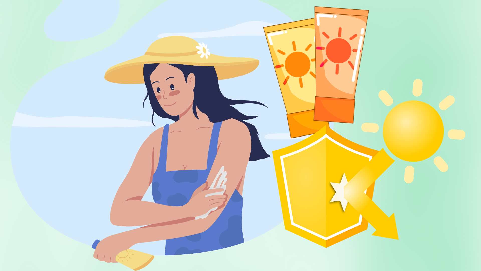 Golden notes when using sunscreen in the hot summer