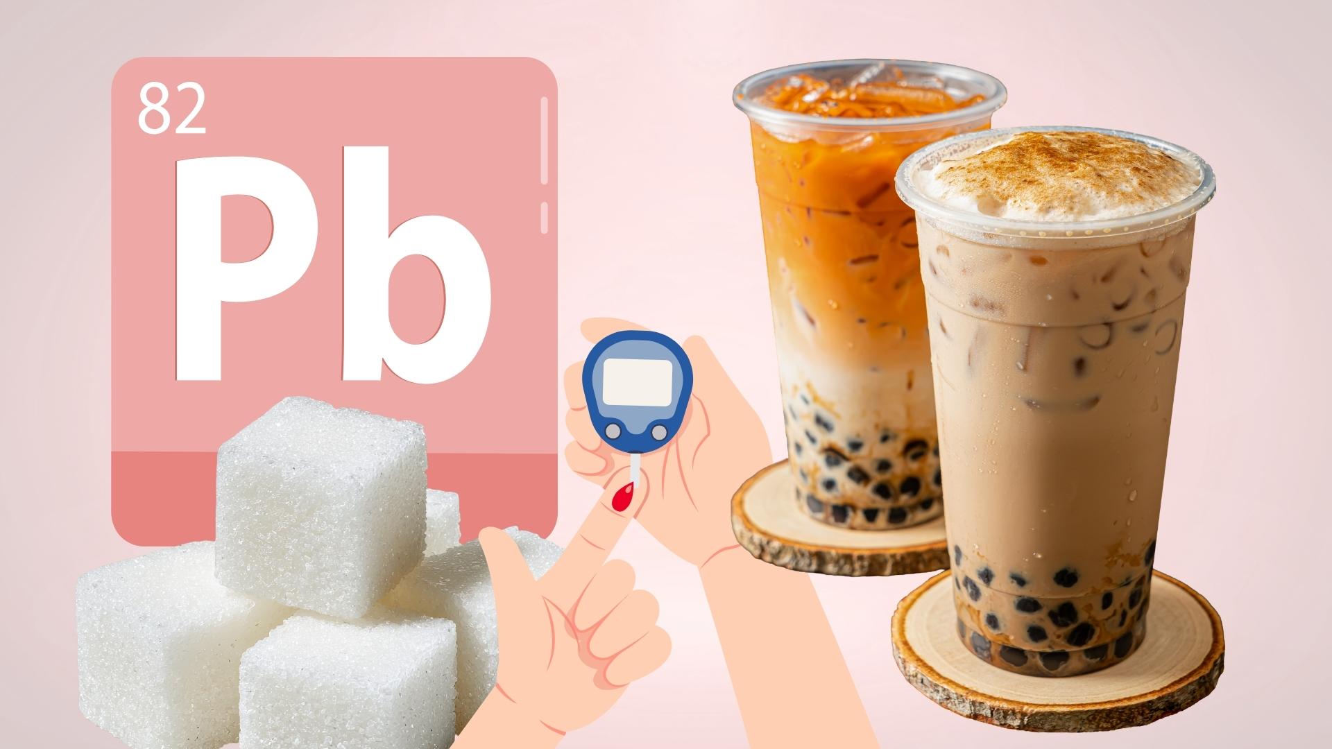 Pearl milk tea may contain lead, use should be cautious