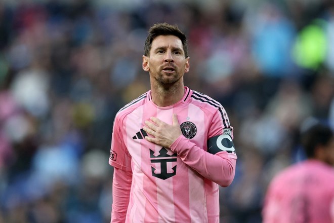 Messi did not score in the Inter Miami 2-2 draw with New York RB. Photo: AFP
