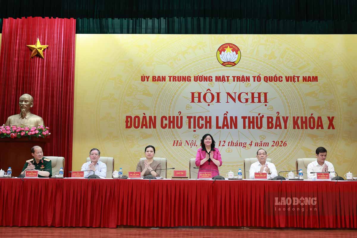 제11차 베트남 조국전선 대회 준비의 여러 내용에 합의