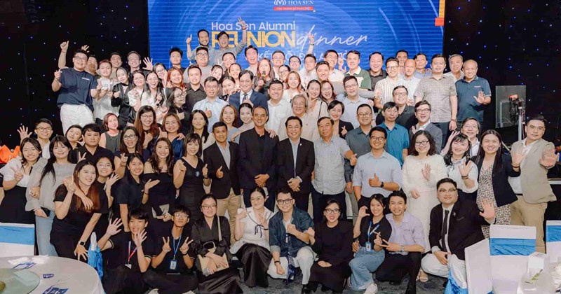 Cựu sinh viên Đại học Hoa Sen kết nối, kiến tạo giai đoạn phát triển mới