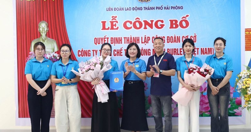 Burley Việt Nam thành lập Công đoàn