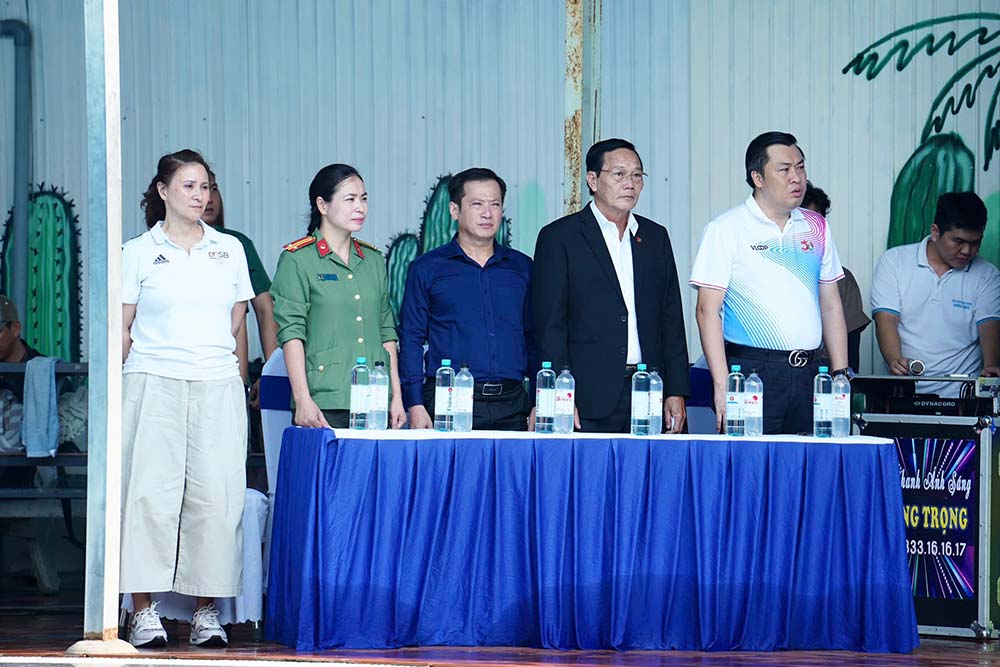 Các đại biểu dự lễ khai mạc. Ảnh: Sở VHTT TPHCM