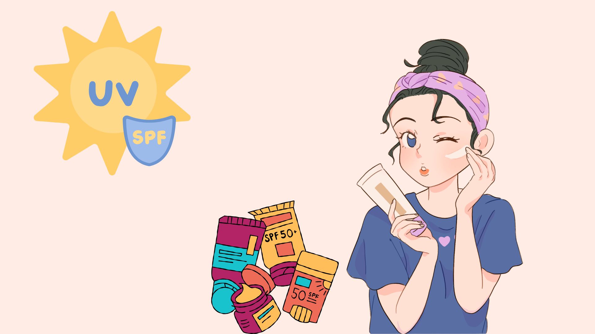 Important things when using sunscreen that you should not ignore. Graphics: Minh Chau