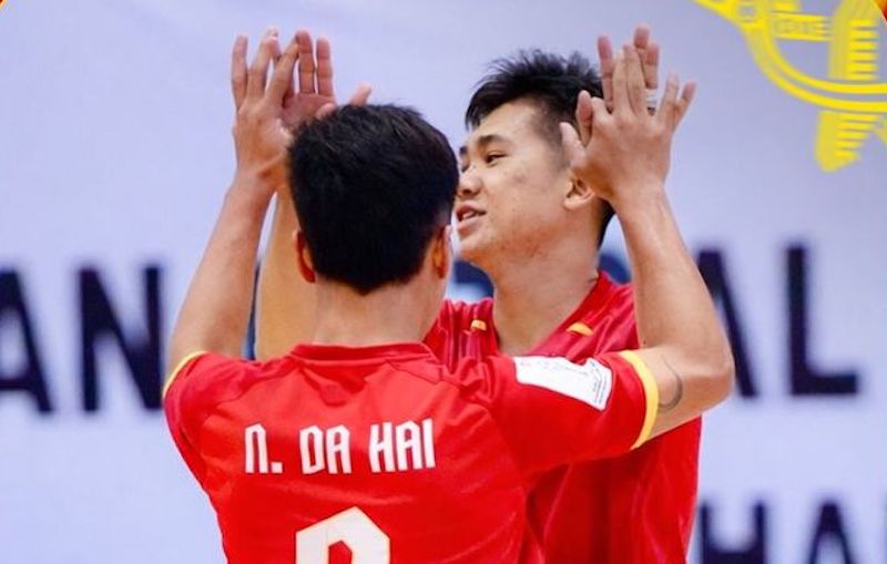 The futsal team aims for a bronze medal at the 2026 Southeast Asian Futsal Championship. Photo: VFF