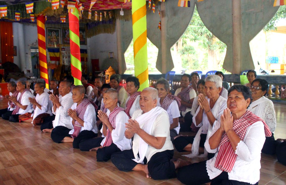 Chùa Tà Miệt Trên không chỉ là nơi tu học của chư tăng mà còn là trung tâm sinh hoạt văn hóa – tín ngưỡng của đồng bào Khmer trong phum, sóc. Ảnh: Thanh Mai 