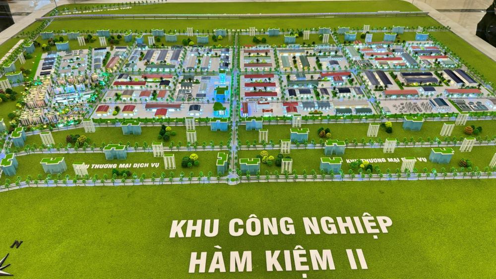 Phối cảnh một dự án Khu nhà ở công nhân trong KCN Hàm Kiệm II. Ảnh: Duy Tuấn