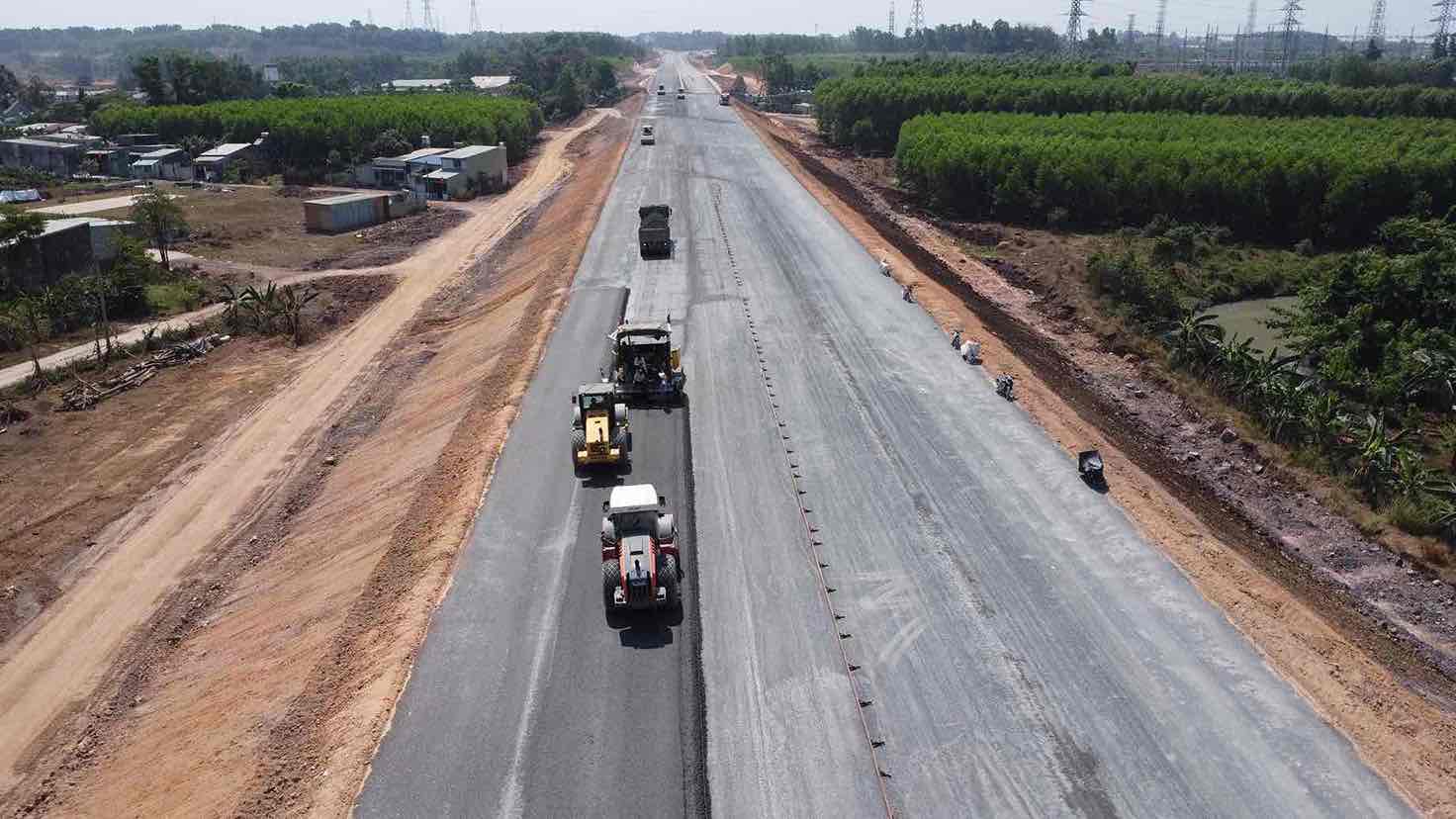 Tiến độ dự án thành phần 1 cũng đưa vào khai thác đồng bộ trong tháng 4.2026. Ảnh: HAC