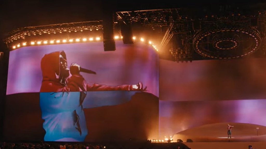 Justin Bieber trình diễn tại Coachella 2026. Ảnh: YouTube