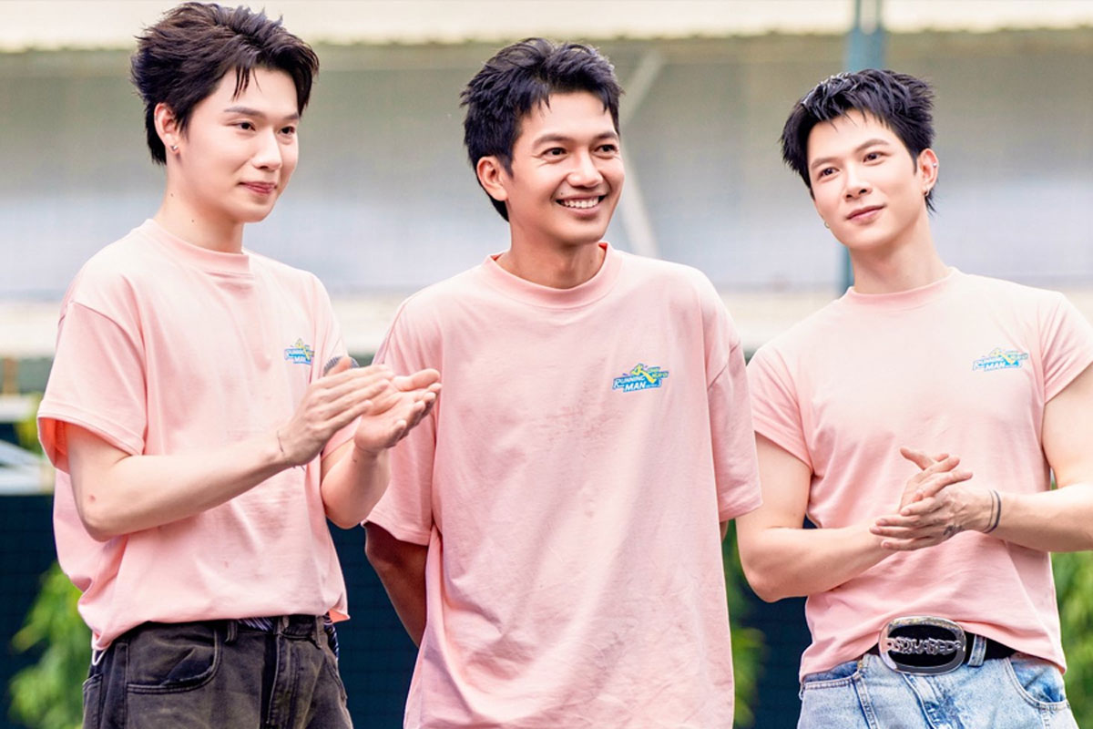 Actor Quang Tuan participates in Running Man Vietnam season 3. Photo: NVCC