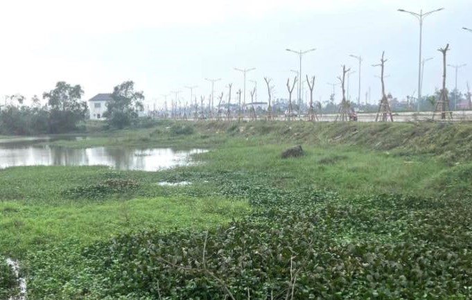 The investor of the Vintraco Commercial and Service Complex Project - Vintraco Joint Stock Company - cited the reasons for the project's slow progress. Photo: Ngoc Anh