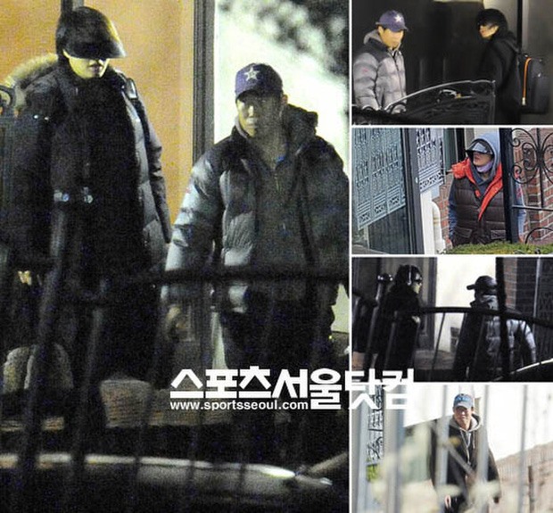 Bộ đôi bị bắt gặp hẹn hò. Ảnh: Dispatch