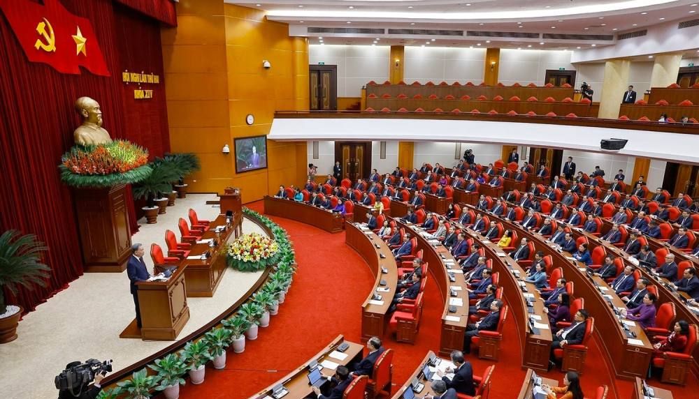 Resolution No. 05-NQ/TW of the second Conference of the 14th Central Party Committee on innovating and improving the effectiveness of inspection, supervision and Party discipline mentions the requirement to step by step control the assets and income of cadres and party members, especially cadres under the management of Party committees. Photo: VNA