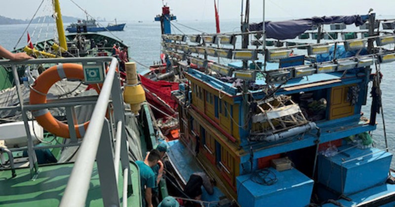 Đà Nẵng giải cứu kịp thời tàu cá gặp nạn, 12 ngư dân an toàn